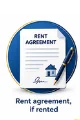 Rent agreement, if rented Rent agreement, if rented