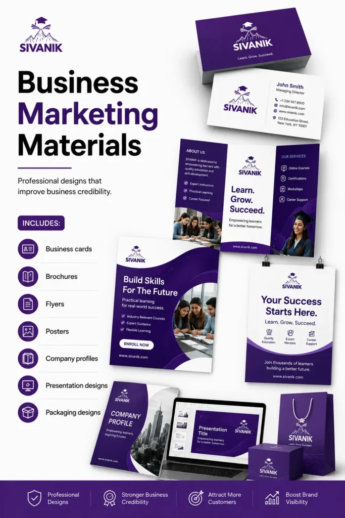 Business Marketing Materials Business Marketing Materials