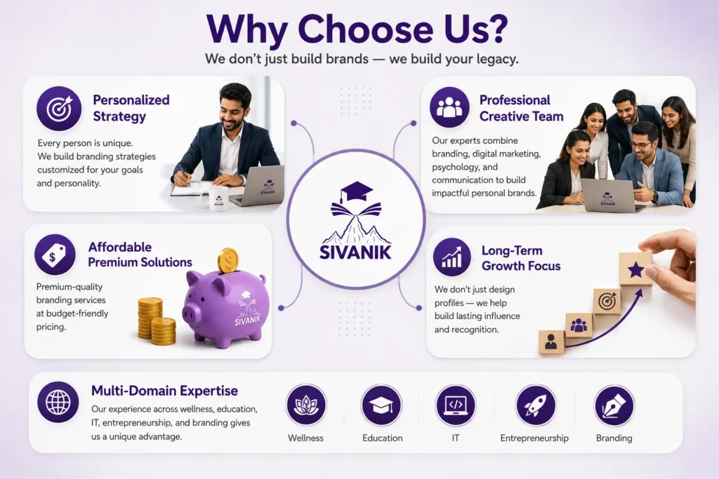 Why Choose SIVANIK? Why Choose SIVANIK?