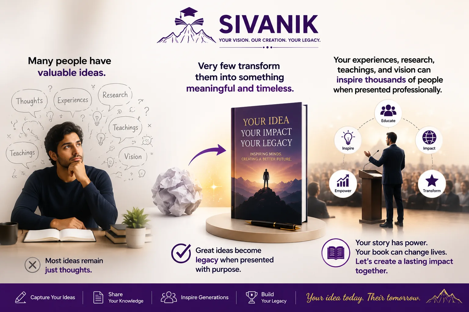 Your Knowledge Deserves to Be Shared