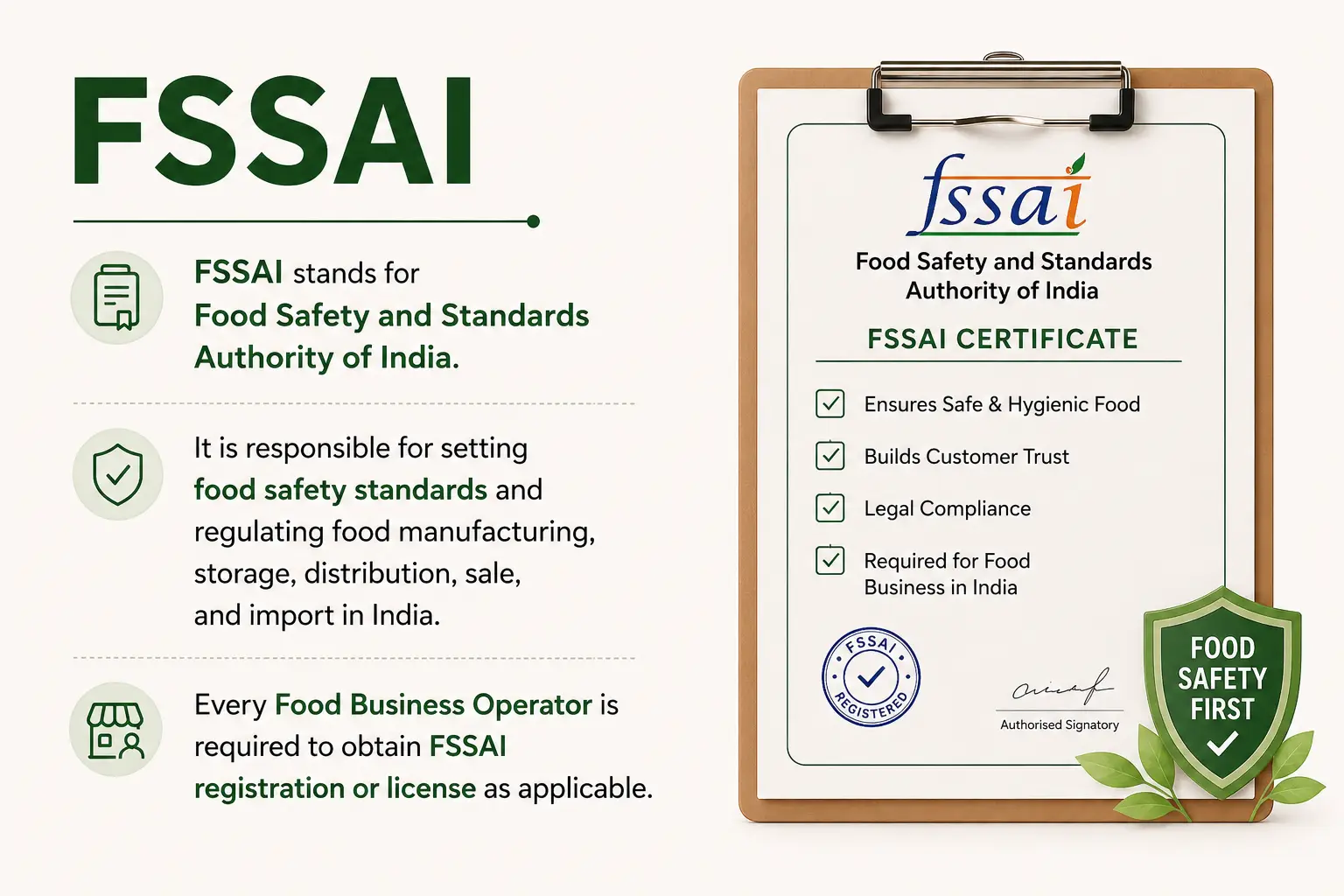 FSSAI FSSAI