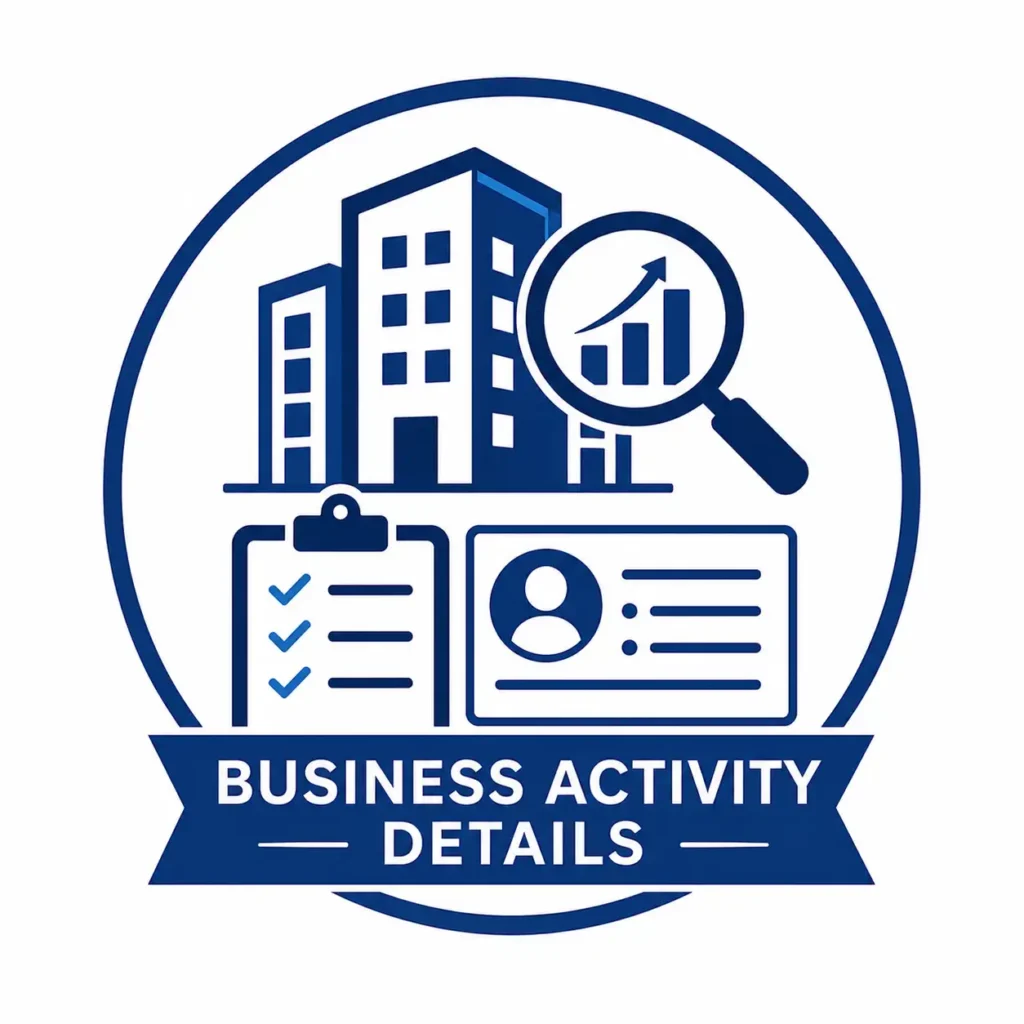 Authorized signatory details Authorized signatory details