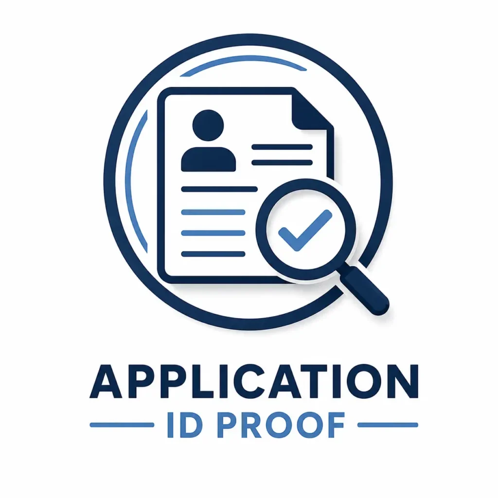 Applicant ID proof Applicant ID proof