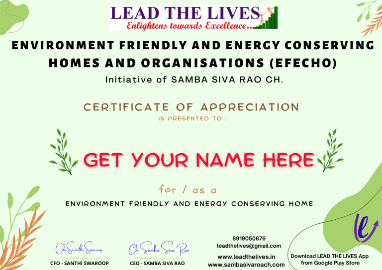 Certificate of Appreciation