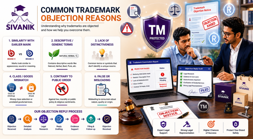 Reason for Trademark Objection Reason for Trademark Objection