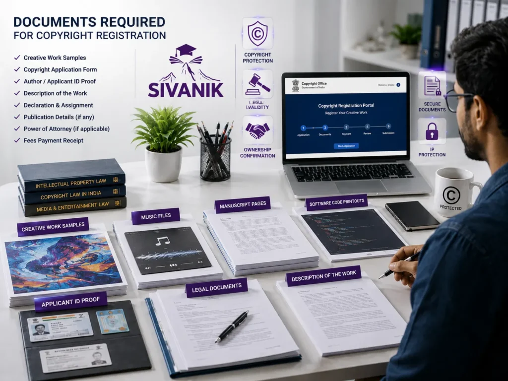 Documents for Copyright Registration Documents for Copyright Registration